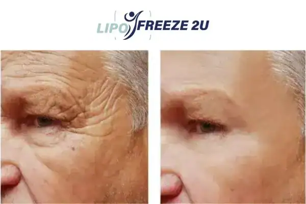 Mens before and after Morpheus 8 Banbury results.