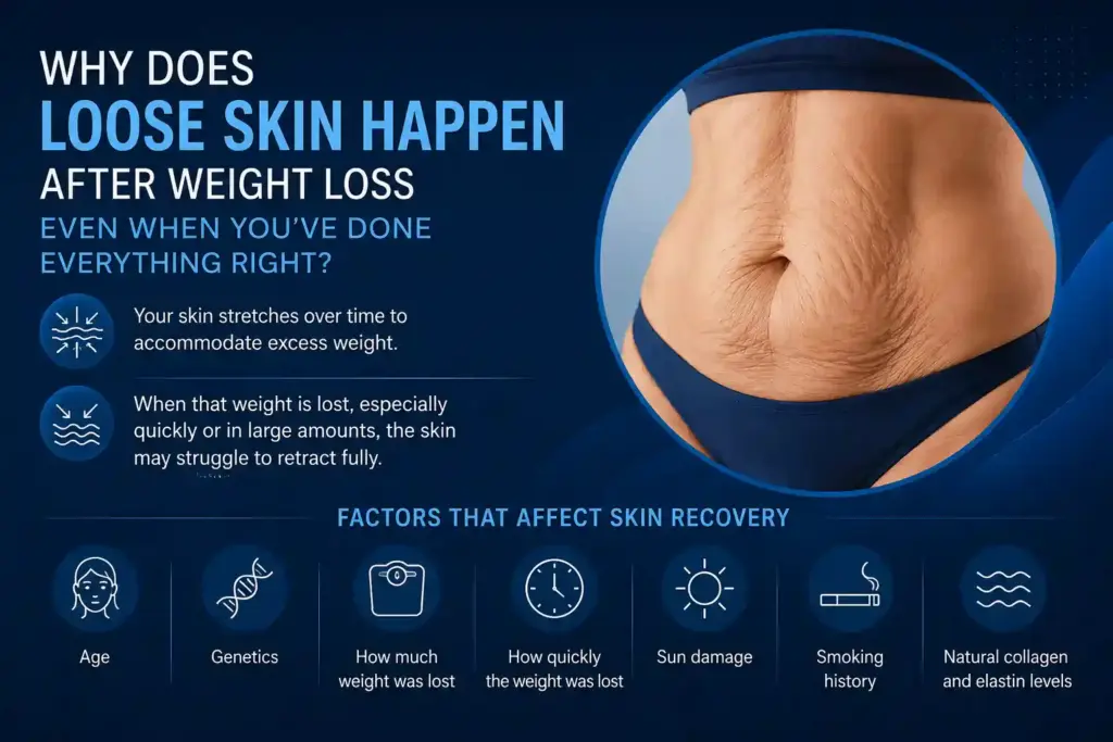 Why Does Loose Skin Happen After Weight Loss Even When You’ve Done Everything Right Banbury?
