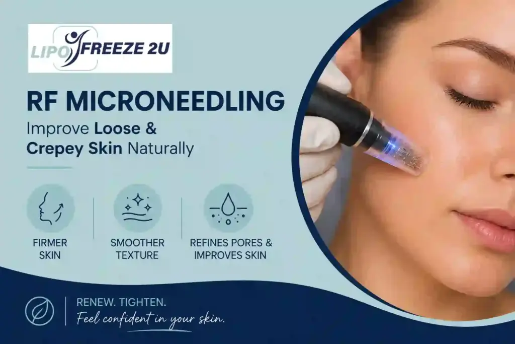 Can RF Microneedling Help Improve Loose and Crepey Skin Banbury?